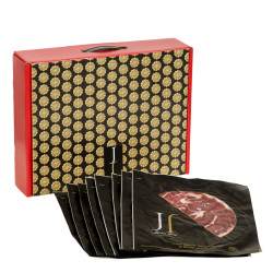 Lote Jamón de Bellota 100% Raza Ibérica cortado a cuchillo