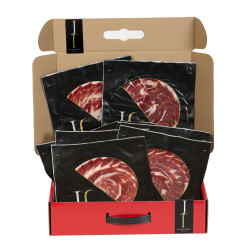 Lote Jamón Cebo Campo 50% Raza Ibérica cortado a cuchillo